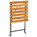 vidaXL Bistrotisch 55x54x71 cm Akazie Massivholz