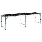 vidaXL Bier-Pong-Tisch mit Tassen und Bällen Klappbar 240 cm