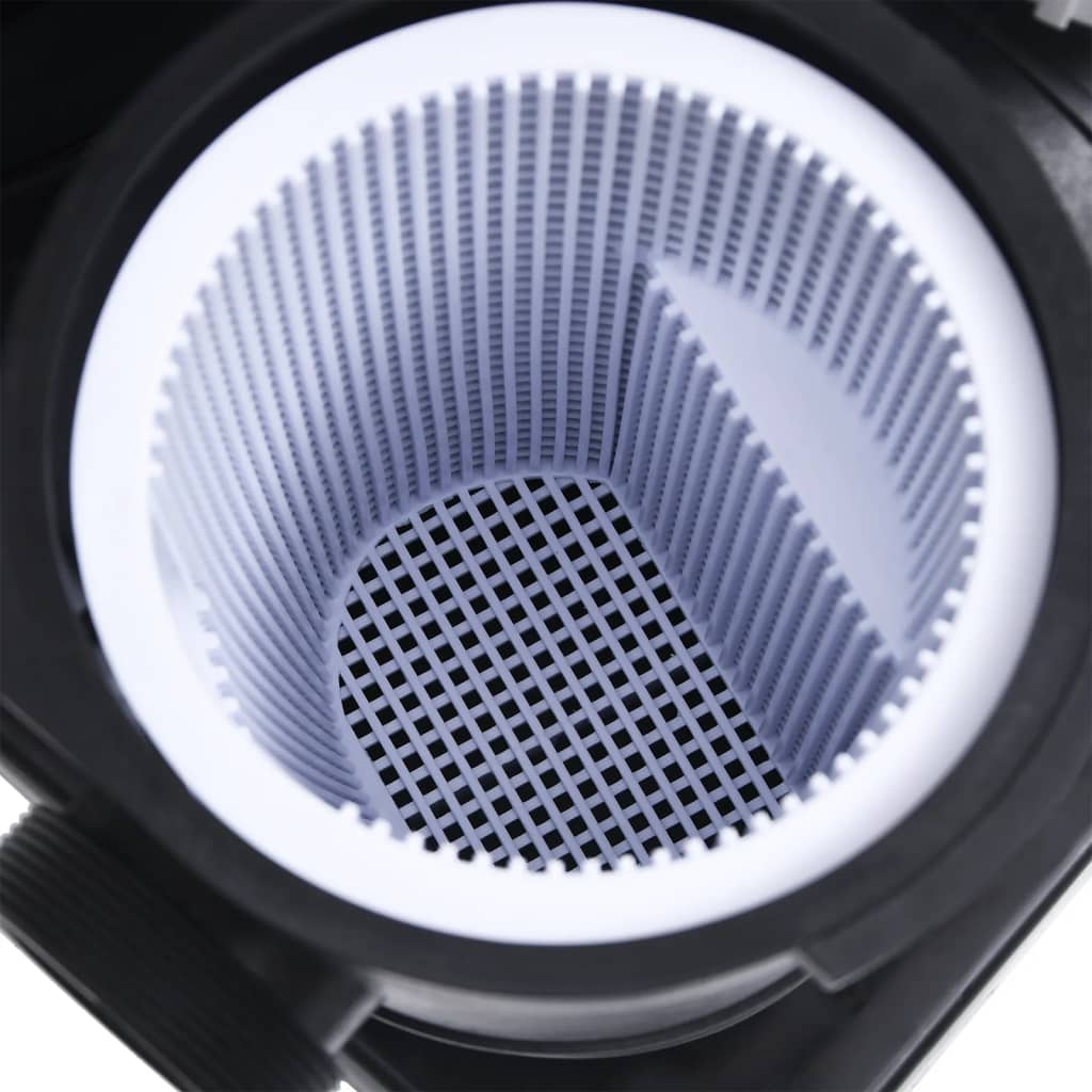 vidaXL Sandfilter mit 7-Wege-Ventil und 1000 W Pumpe Blau Schwarz