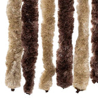 vidaXL Insektenschutz-Vorhang Beige und Hellbraun 56x200 cm Chenille