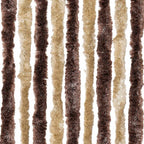 vidaXL Insektenschutz-Vorhang Beige und Hellbraun 56x200 cm Chenille