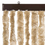 vidaXL Insektenschutz-Vorhang Beige 56x200 cm Chenille