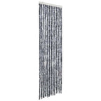 vidaXL Insektenschutz-Vorhang Silbern 56x200 cm Chenille