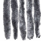 vidaXL Insektenschutz-Vorhang Silbern 56x200 cm Chenille