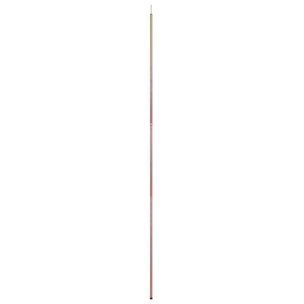 vidaXL Teleskop-Zeltstange mit 170-255 cm Länge Verzinkter Stahl