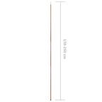 vidaXL Teleskop-Zeltstange mit 170-255 cm Länge Verzinkter Stahl