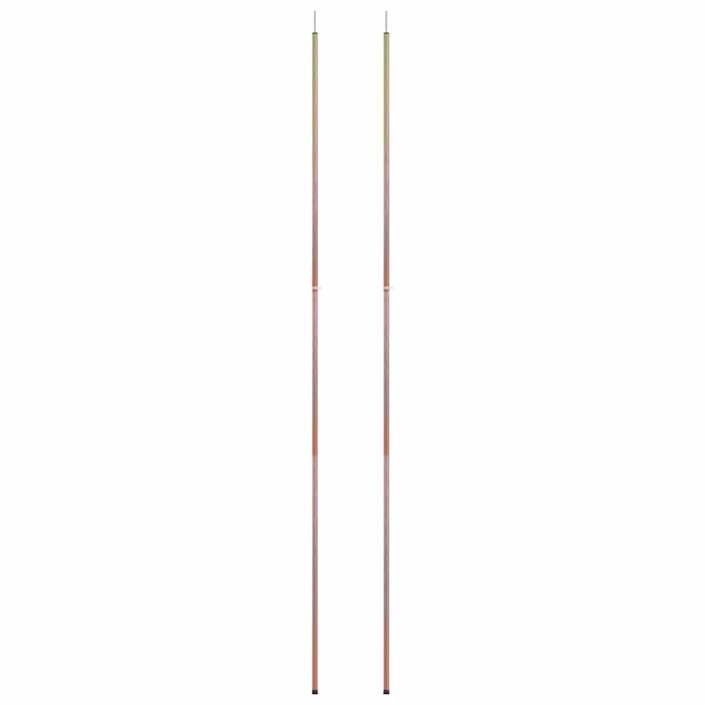 vidaXL Teleskop-Zeltstangen 170-255 cm 2 Stk. Verzinkter Stahl