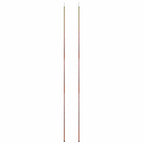 vidaXL Teleskop-Zeltstangen 170-255 cm 2 Stk. Verzinkter Stahl