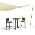 vidaXL Teleskop-Zeltstangen 170-255 cm 2 Stk. Verzinkter Stahl