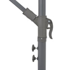 vidaXL Ampelschirm mit Aluminium-Mast 300 cm Terrakotta