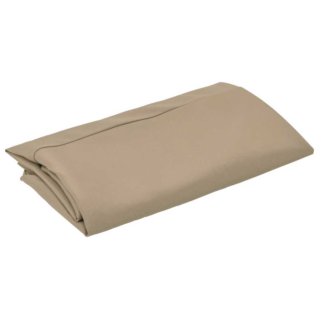 vidaXL Ersatzstoff für Ampelschirm Taupe 350 cm