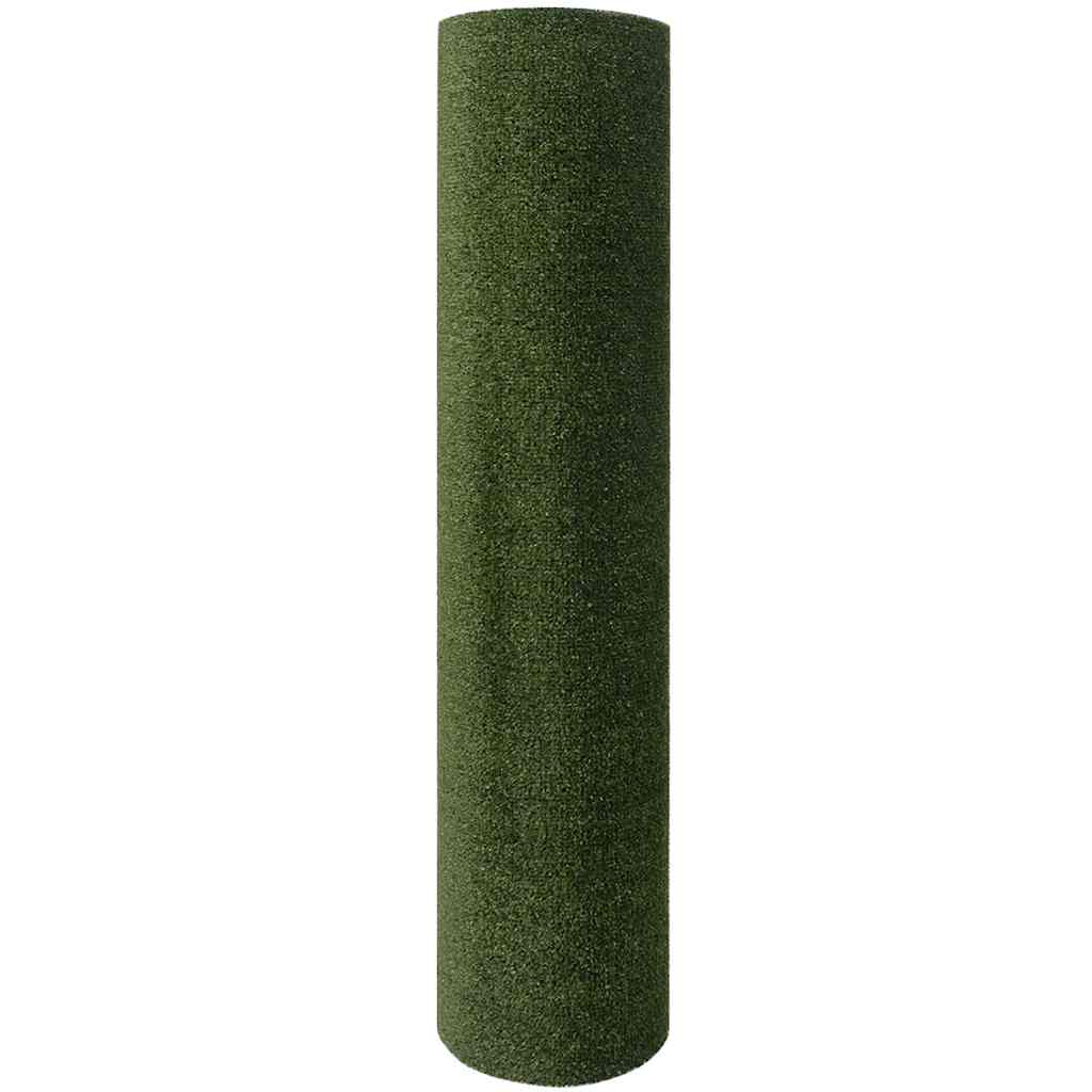 vidaXL Kunstrasen 7/9 mm 0,5x5 m Grün