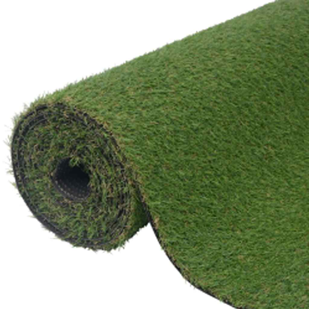 vidaXL Kunstrasen 1x5 m/20 mm Grün