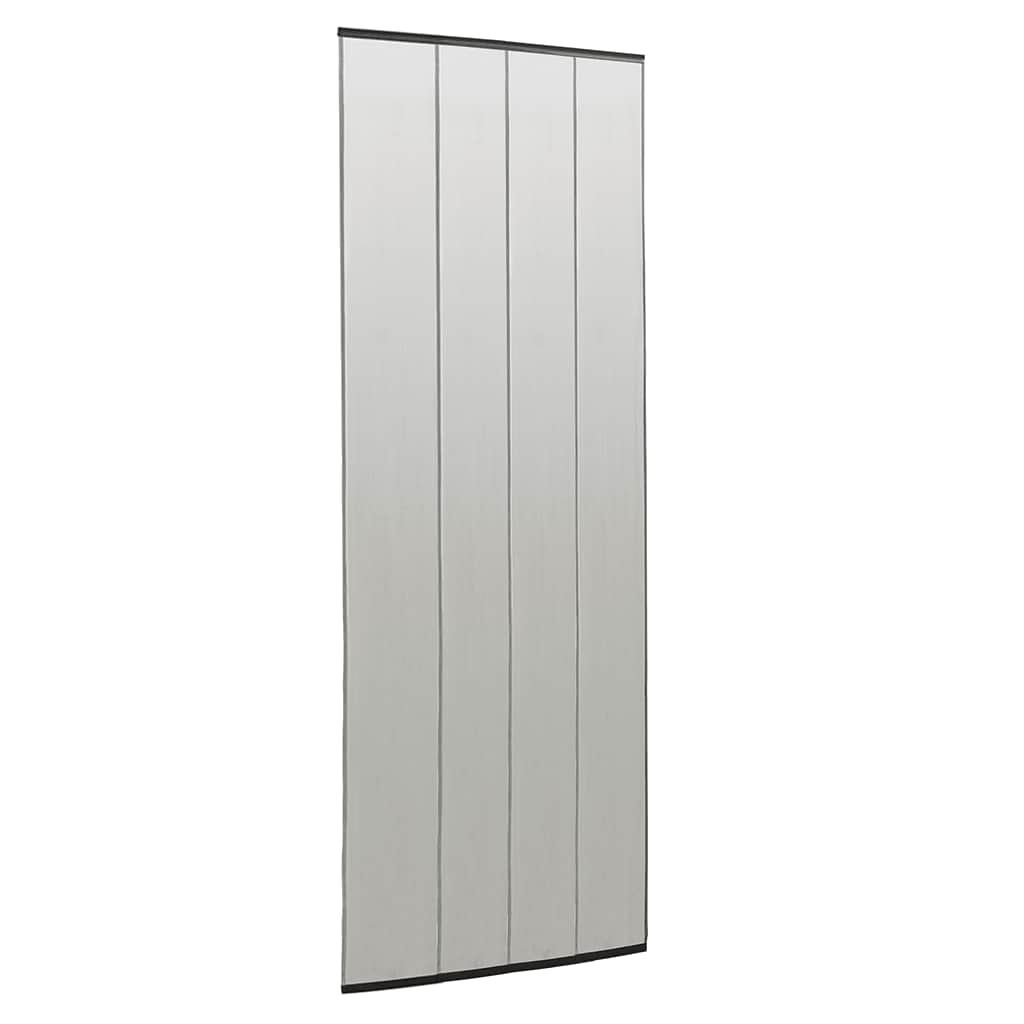 vidaXL Insektenschutz für Türen Schwarz 100x220 cm Polyester