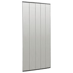 vidaXL Insektenschutz für Türen 5-tlg. Netzvorhang Schwarz 120x240 cm