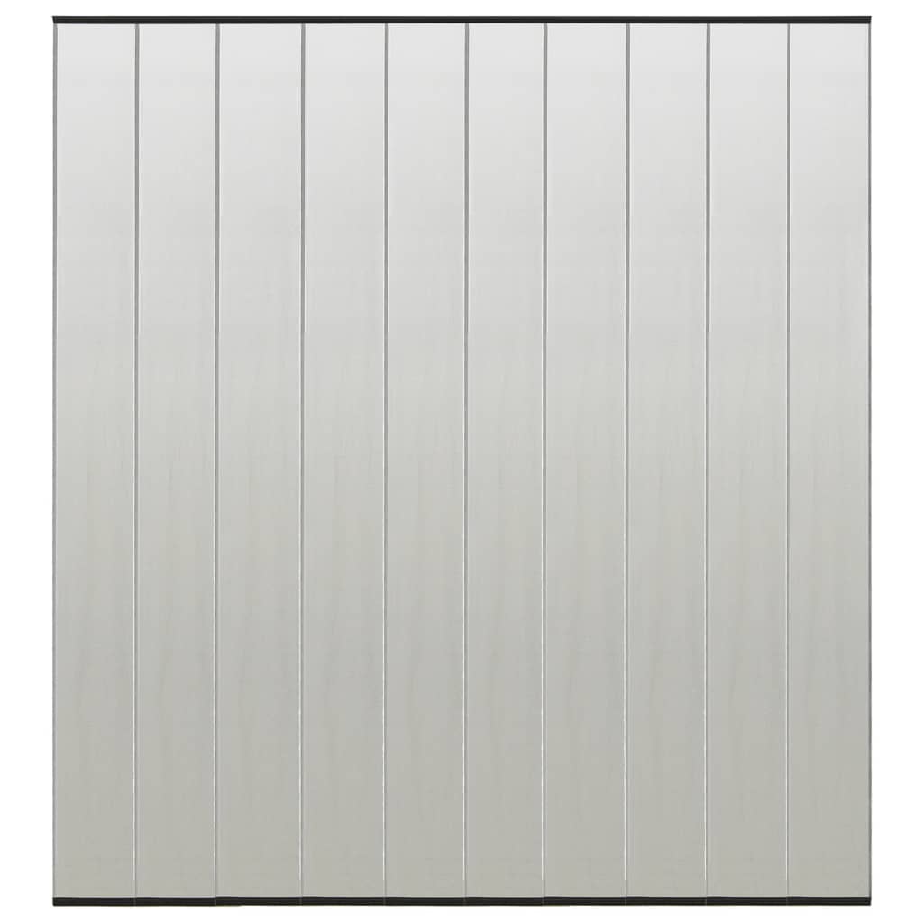 vidaXL Insektenschutz für Türen 10-tlg. Netzvorhang Schwarz 240x240 cm