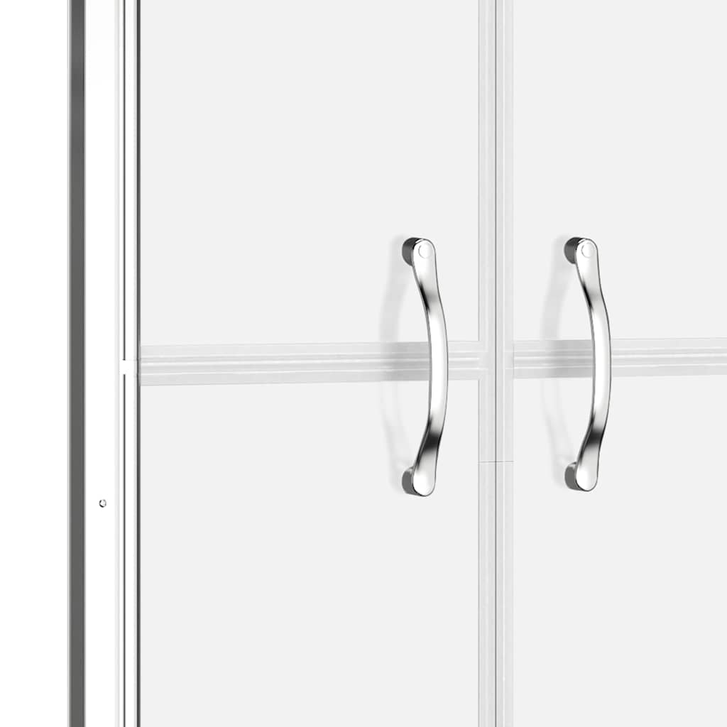 vidaXL Duschtür Halbmatt ESG 71x190 cm