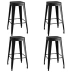 vidaXL 5-tlg. Bar-Set Schwarz
