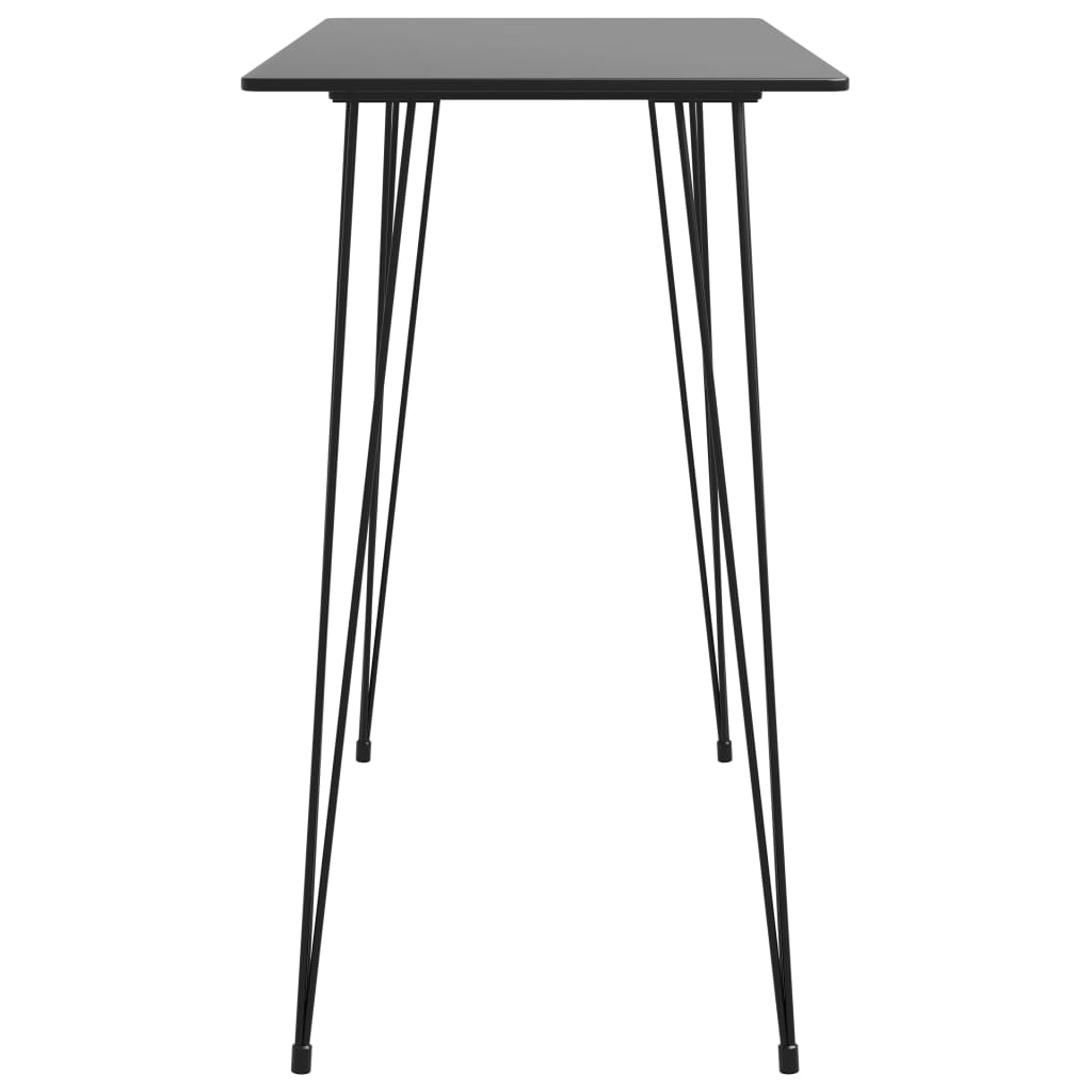 vidaXL 7-tlg. Bar-Set Schwarz und Weiß