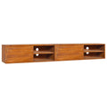 vidaXL TV-Wandschrank 180x30x30 cm Teak Massivholz
