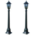 vidaXL Preston Gartenleuchten 2 Stk. 105 cm