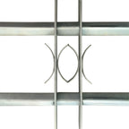 vidaXL Fenstergitter Verstellbar für Fenster 2 Stk. 700-1050 mm