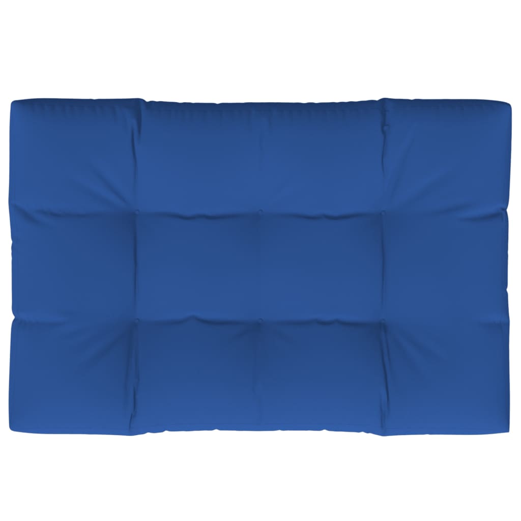 vidaXL Palettenkissen Königsblau 120x80x12 cm Stoff