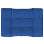 vidaXL Palettenkissen Königsblau 120x80x12 cm Stoff