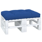 vidaXL Palettenkissen Königsblau 120x80x12 cm Stoff