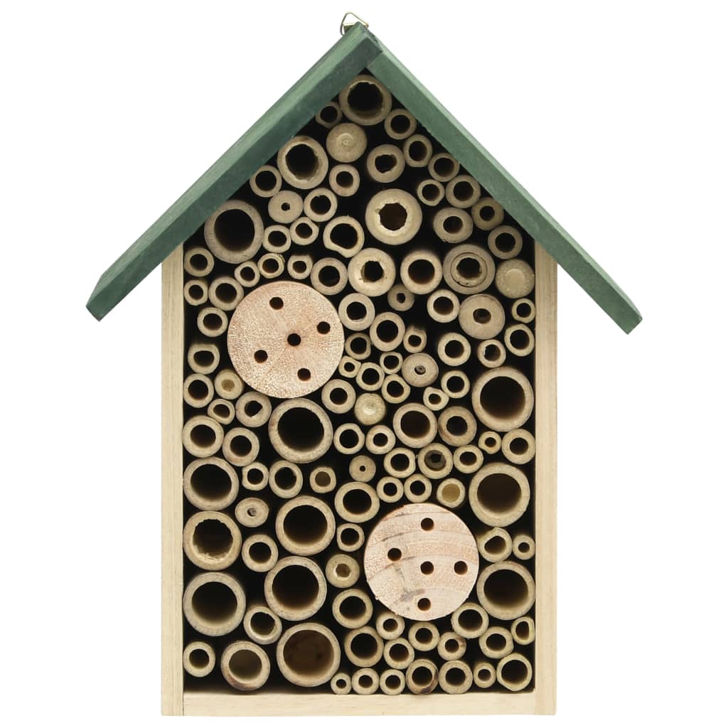 vidaXL Insektenhotels 2 Stk. 23x14x29 cm Massivholz Tanne