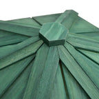 vidaXL Vogelfutterhaus mit Ständer Tanne Massivholz 33x110 cm