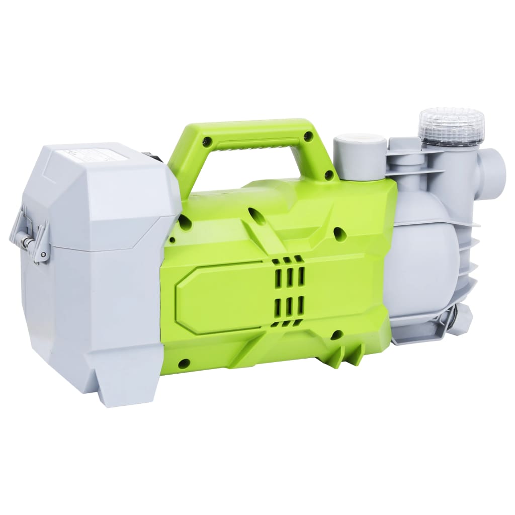 vidaXL Kabellose Gartenpumpe 180W 2800 L/h