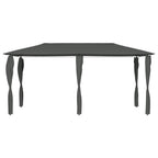 vidaXL Pavillon mit Pfostenverkleidung 2,98x5,3x2,59 m Creme 160 g/m²