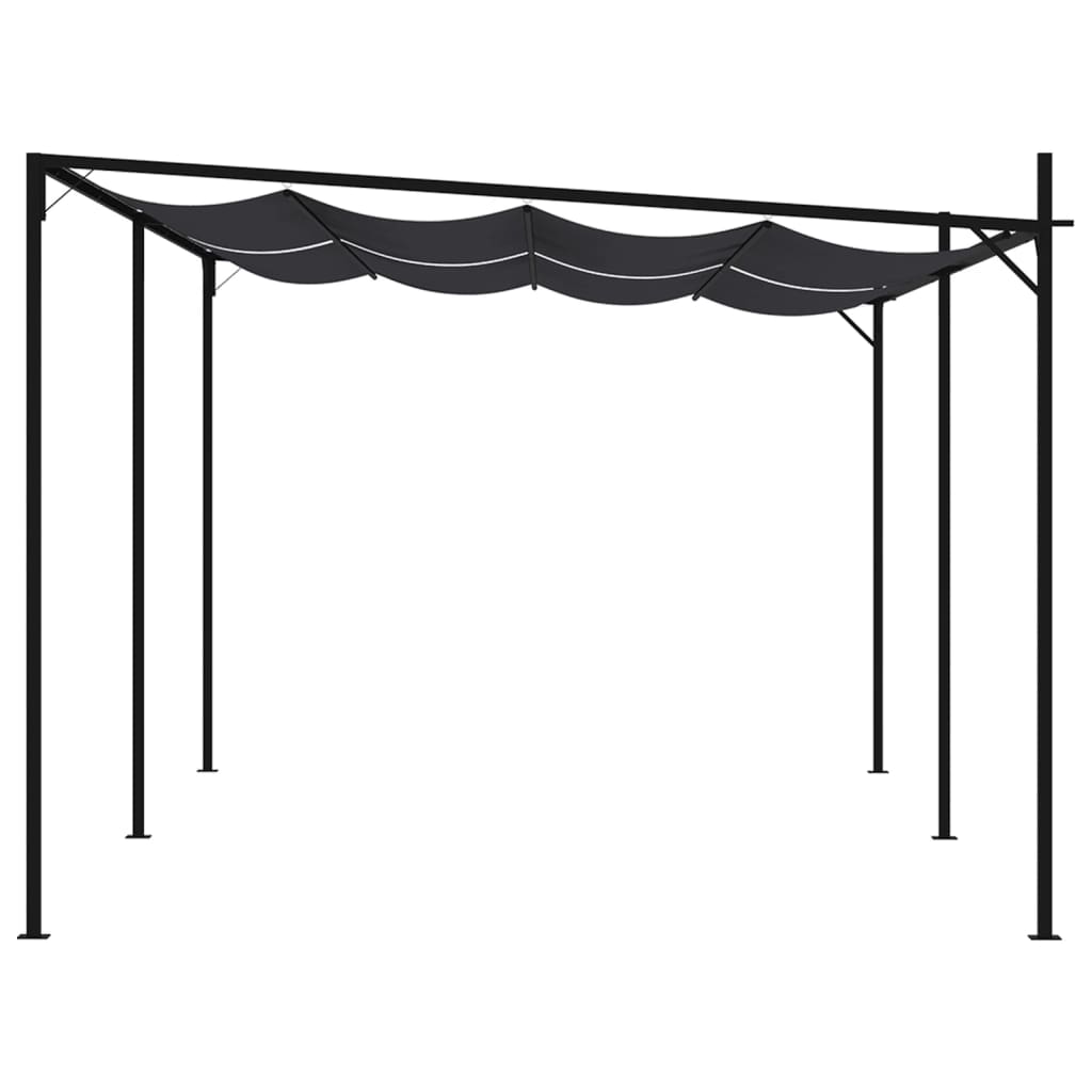 vidaXL Pavillon mit Ausziehbarem Dach 600x300x233 cm Anthrazit