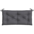 vidaXL Gartenbank-Auflage Anthrazit 100x50x7 cm Oxford-Gewebe