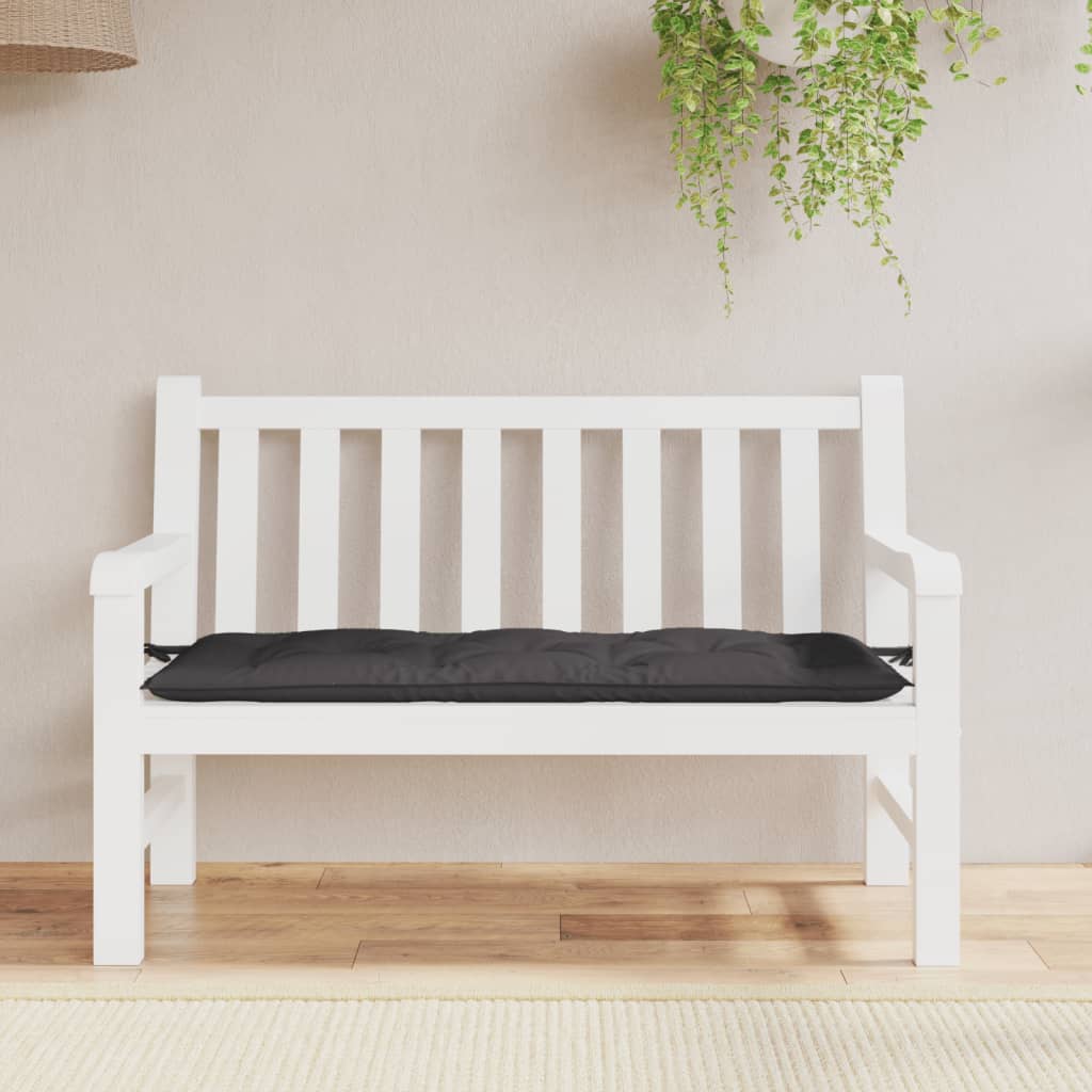 vidaXL Gartenbank-Auflage Anthrazit 100x50x7 cm Oxford-Gewebe
