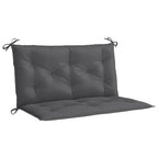 vidaXL Gartenbank-Auflage Anthrazit 100x(50+50)x7 cm Oxford-Gewebe
