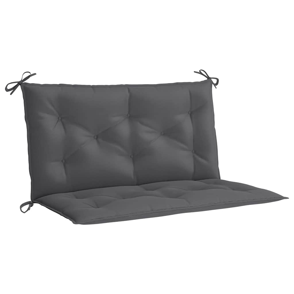 vidaXL Gartenbank-Auflage Anthrazit 100x(50+50)x7 cm Oxford-Gewebe