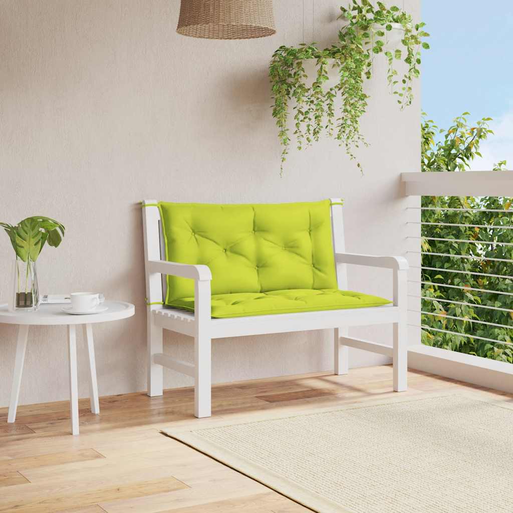vidaXL Gartenbank-Auflage Anthrazit 100x(50+50)x7 cm Oxford-Gewebe