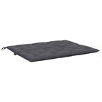 vidaXL Gartenbank-Auflage Anthrazit 120x(50+50)x7 cm Oxford-Gewebe