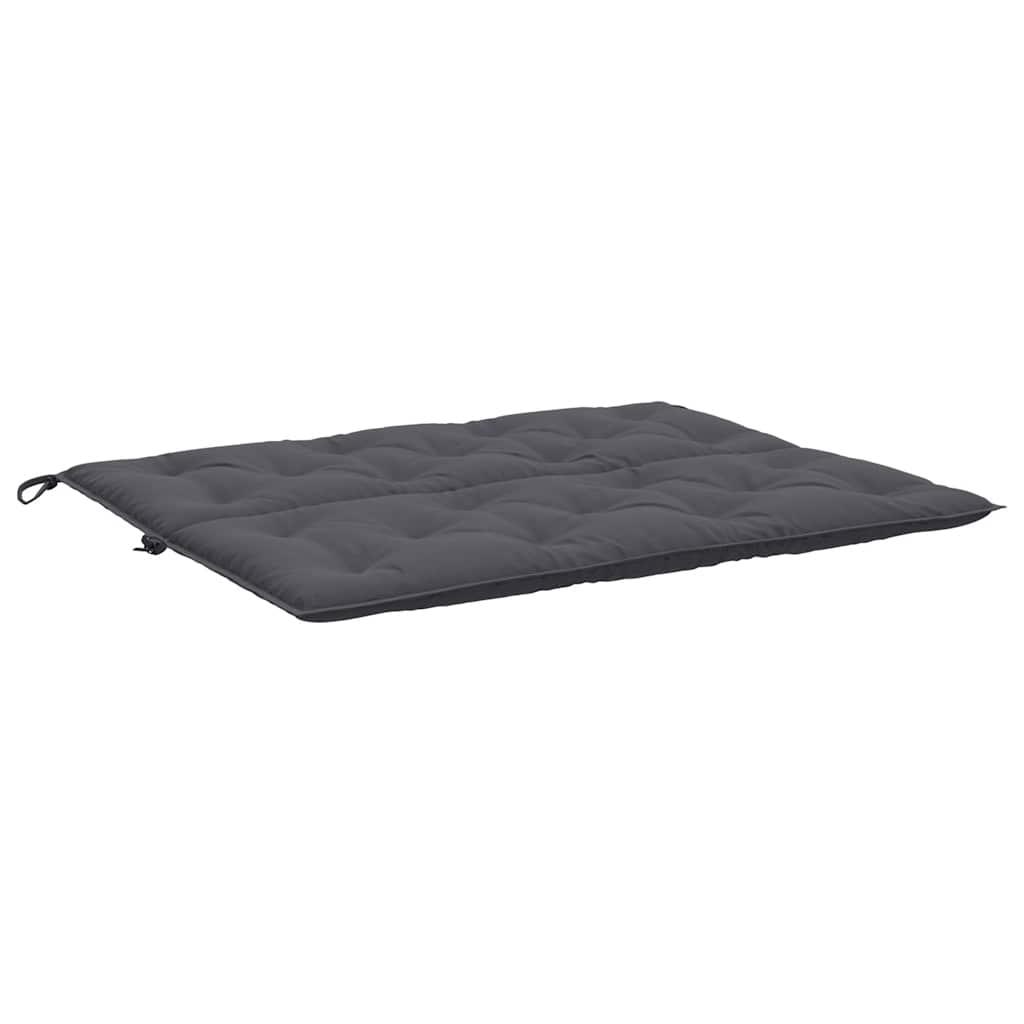 vidaXL Gartenbank-Auflage Anthrazit 120x(50+50)x7 cm Oxford-Gewebe