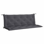 vidaXL Gartenbank-Auflage Anthrazit 150x(50+50)x7 cm Oxford-Gewebe
