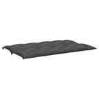 vidaXL Gartenbank-Auflage Anthrazit 150x(50+50)x7 cm Oxford-Gewebe