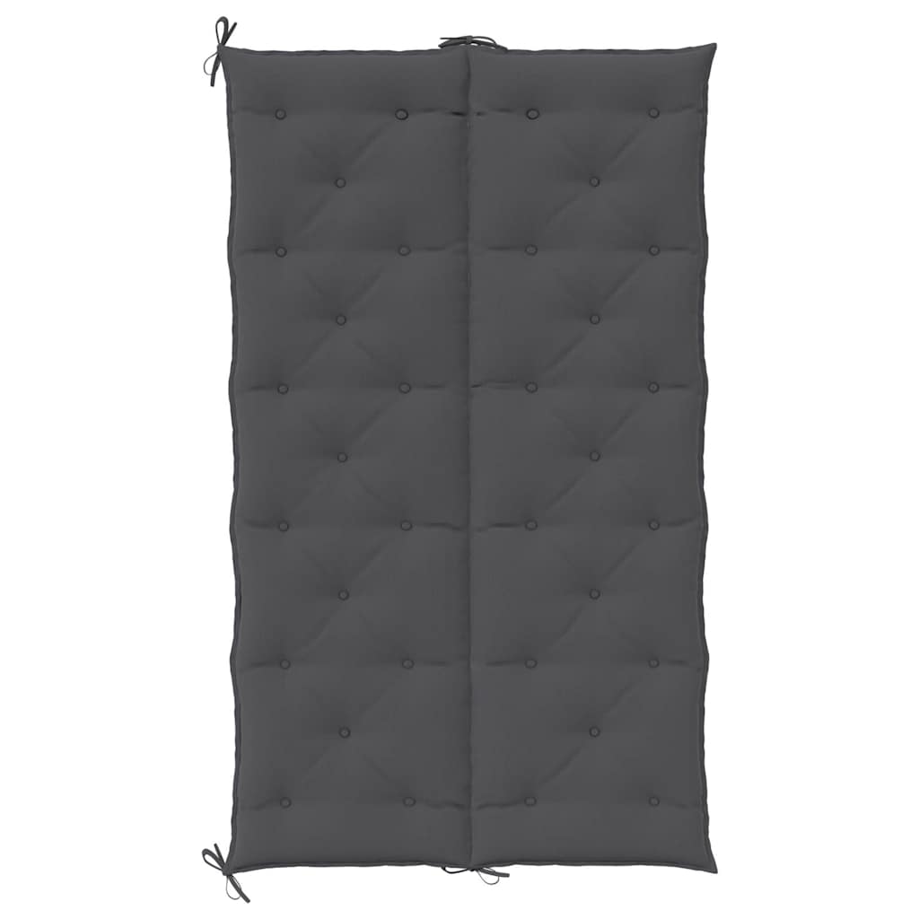 vidaXL Gartenbank-Auflage Anthrazit 180x(50+50)x7 cm Oxford-Gewebe