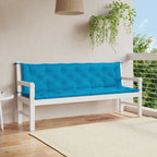 vidaXL Gartenbank-Auflage Cremeweiß 200x(50+50)x7 cm Oxford-Gewebe