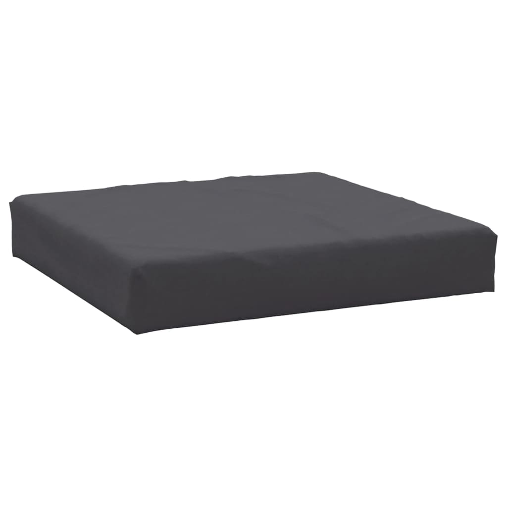 vidaXL Palettenkissen Anthrazit 60x60x6 cm Oxford-Gewebe