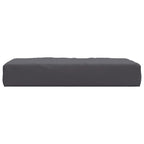 vidaXL Palettenkissen Anthrazit 60x60x6 cm Oxford-Gewebe