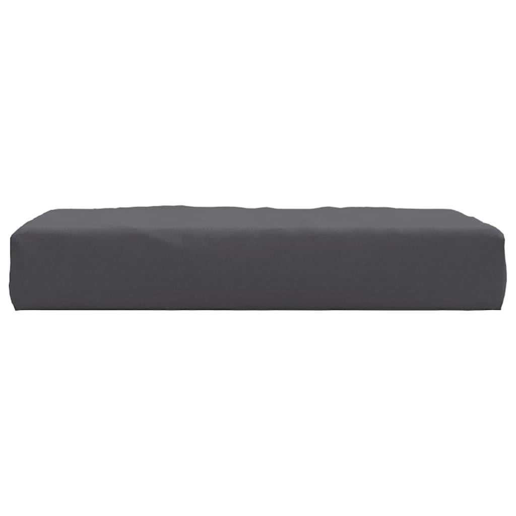 vidaXL Palettenkissen Anthrazit 60x60x6 cm Oxford-Gewebe