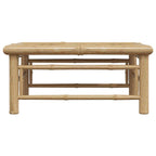 vidaXL Gartentisch 65x65x30 cm Bambus