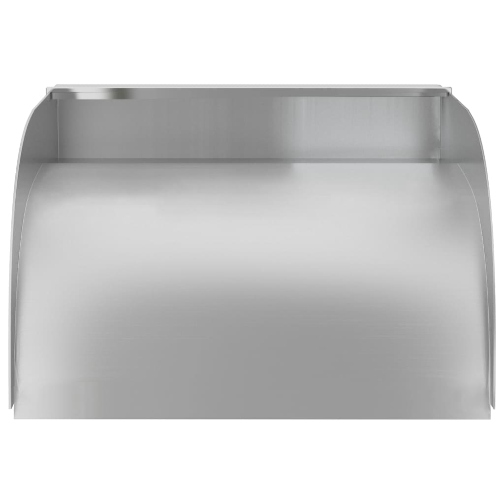 vidaXL Wasserfall mit LEDs 30x34x14 cm Edelstahl 304